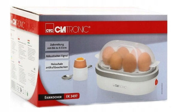 Egg cooker CLATRONIC EK 3497 max 6 eggs Brand Clatronic