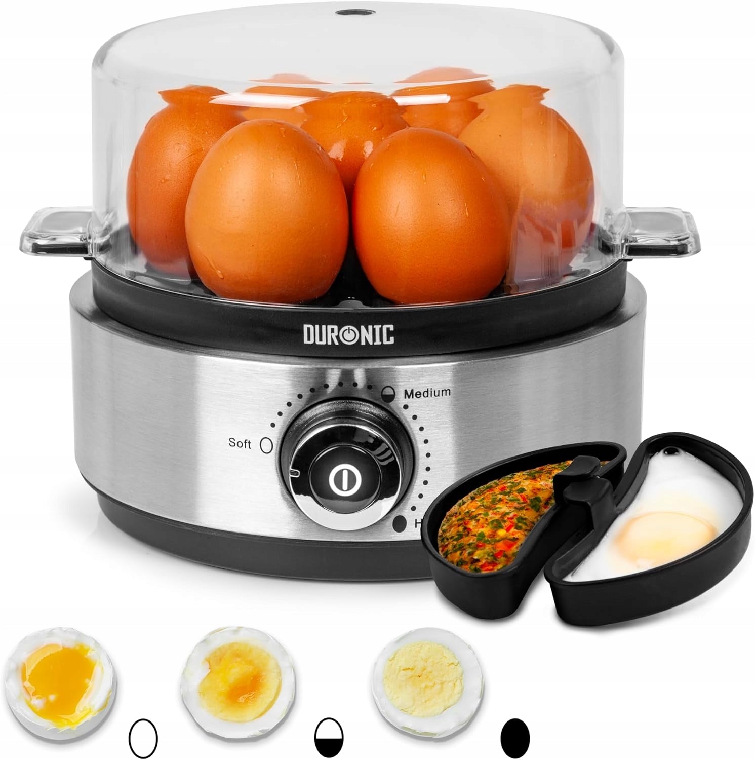 Egg cooker Duronic EB40 black