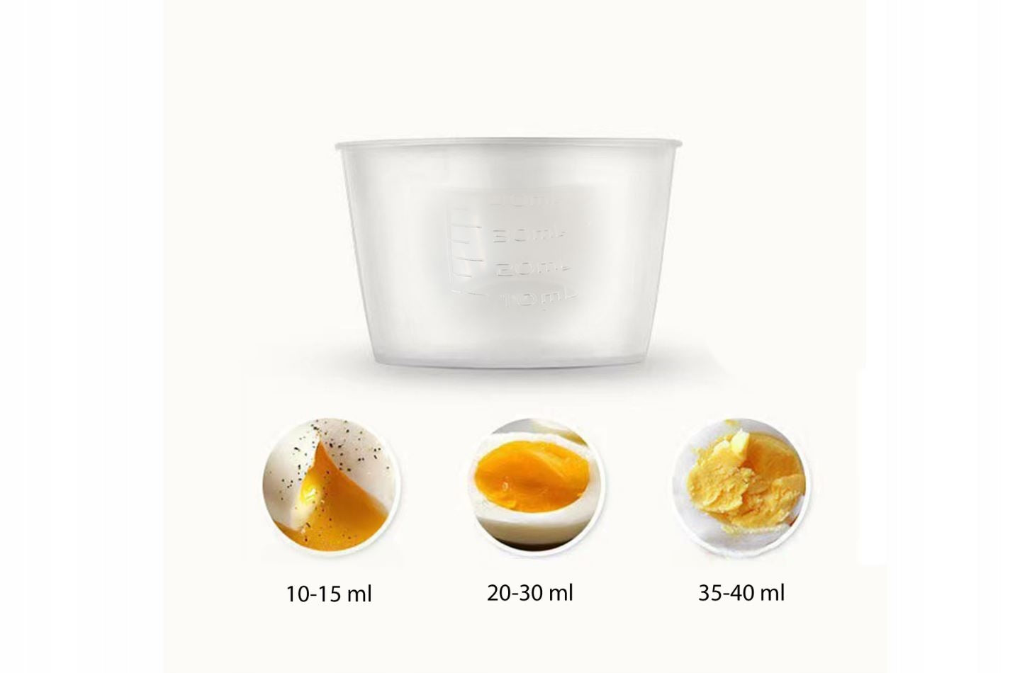 Egg cooker E Egg cooker white