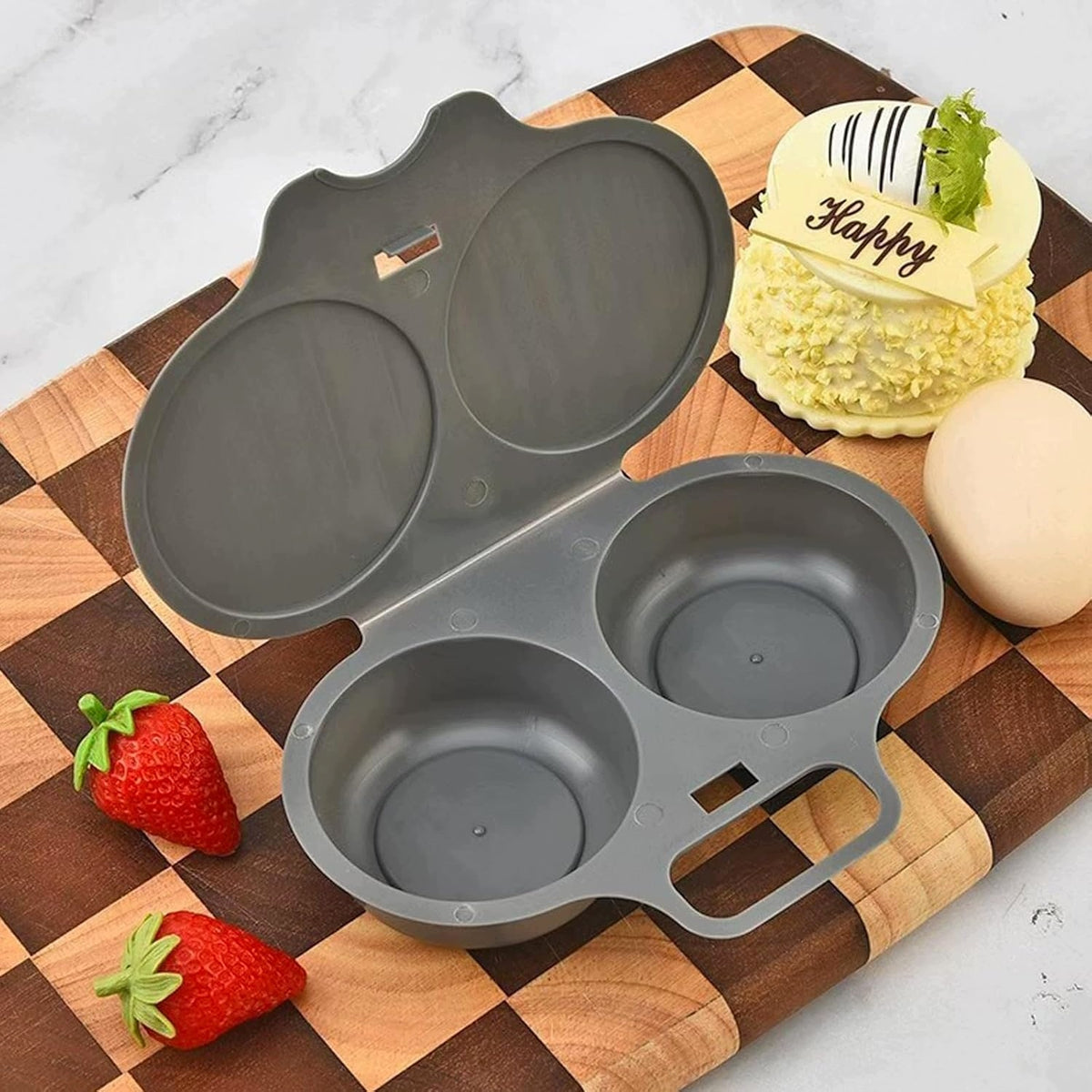Egg cooker EMO 1 grey