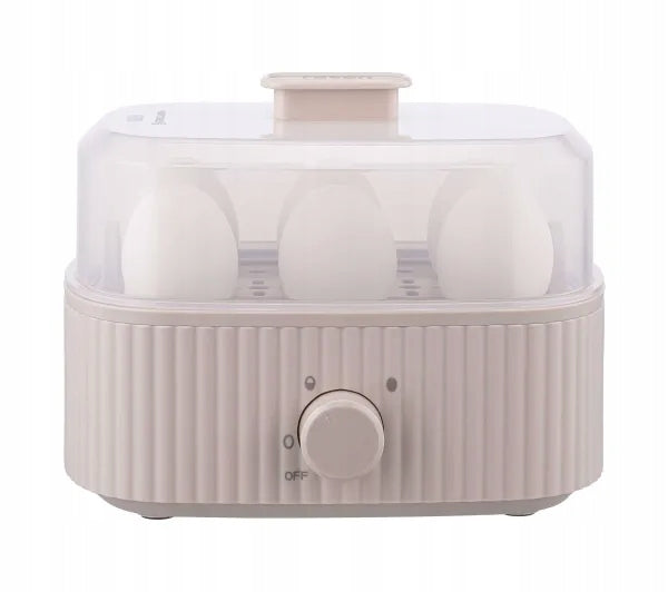 Egg cooker Raven EJ001 300W 6 eggs 3 cooking modes Additional features sygnał dźwiękowy