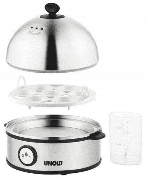 Egg cooker UNOLD 38626 360W Dominant color silver/gray