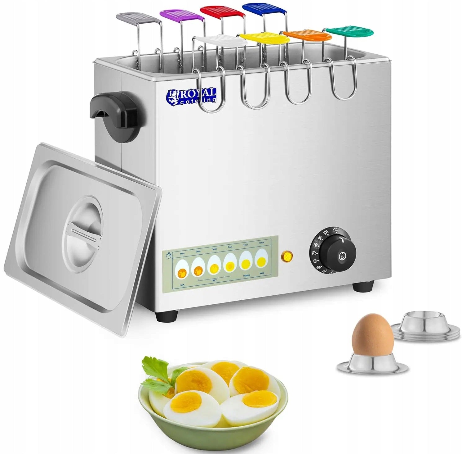 Egg cooker for 8 eggs 2600W Royal Catering RCEB-8T 10010729