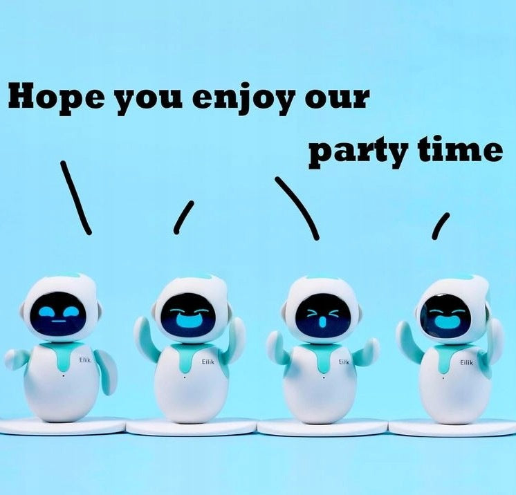 Eilik Desktop Robot - Blue Certificates and opinions CE
