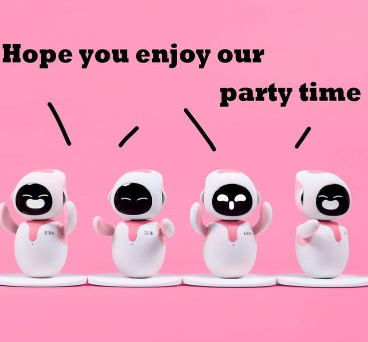 Eilik Desktop Robot - Pink Certificates and opinions CE