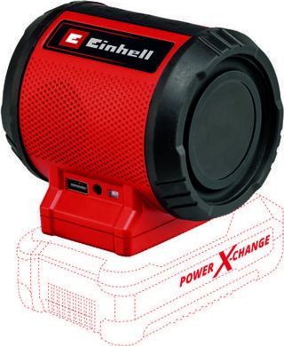 Einhell TC-SR 18 Li Solo speaker red (4514150)