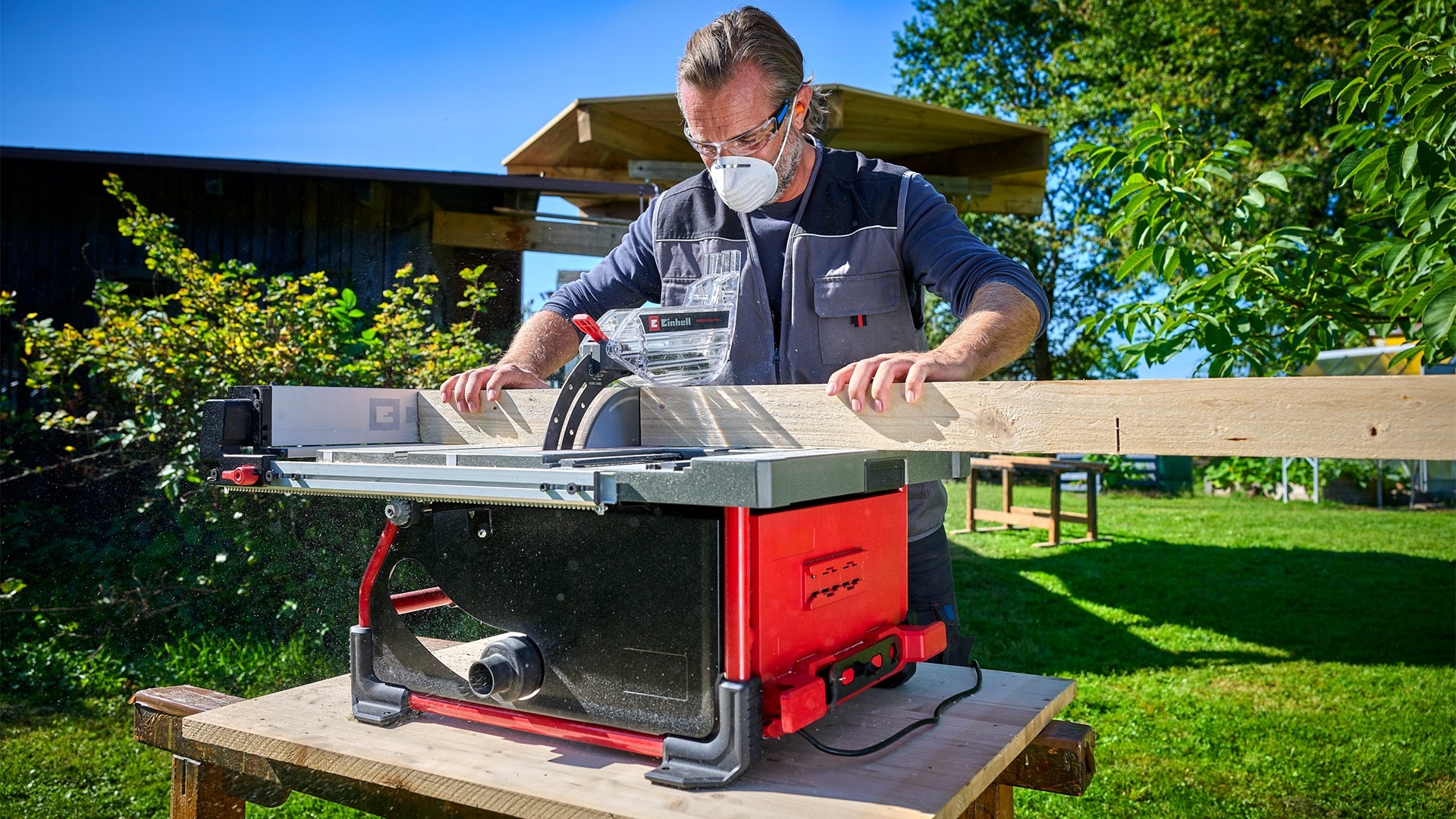 Einhell TP-CC 10 T professional table saw country 2000W 254mm Alu table Manufacturer code 4340435