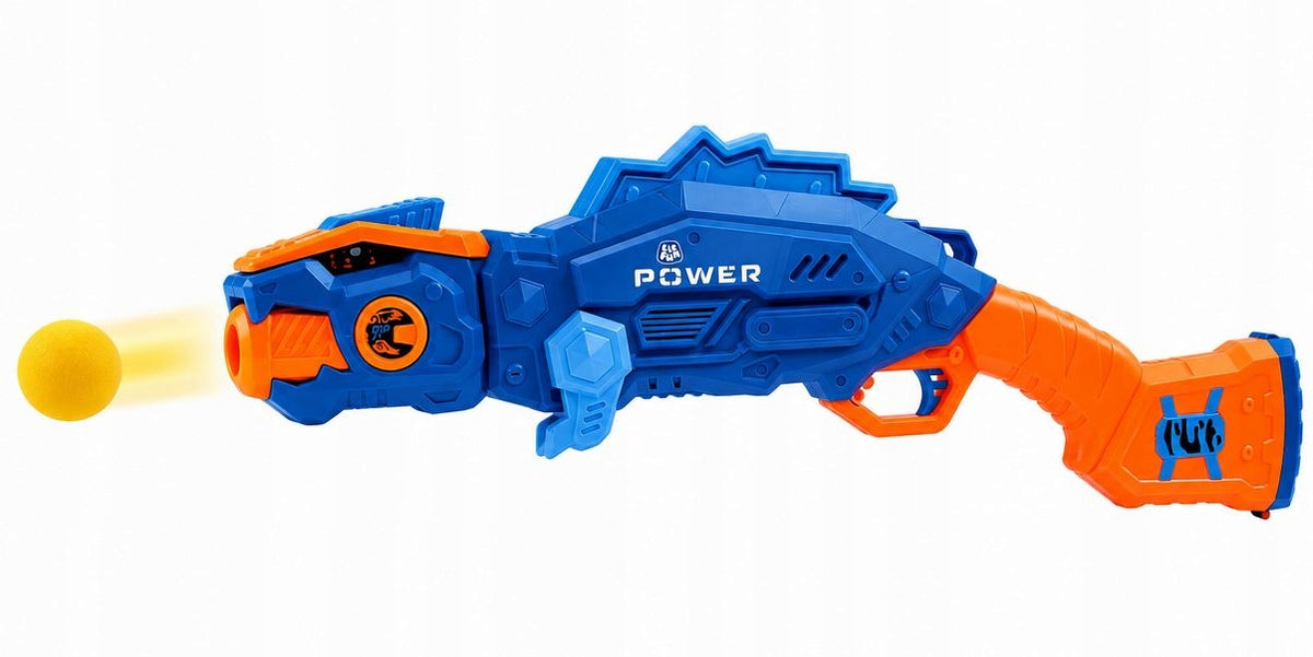 EleFun Ball Launcher Power Launcher Gun Set Range 6 Meters Packaging status original