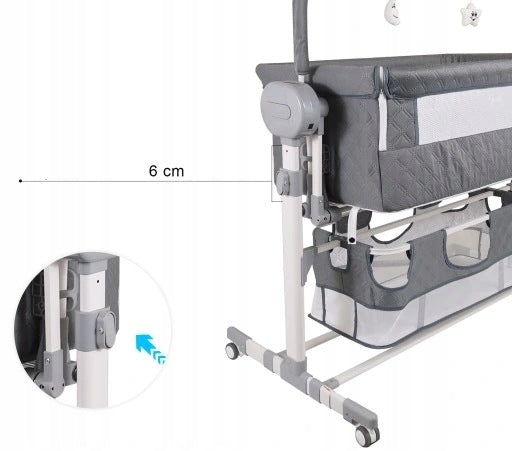 Electric Baby Cot Without Angle Linear Glider Bassinet Design Brand no brand