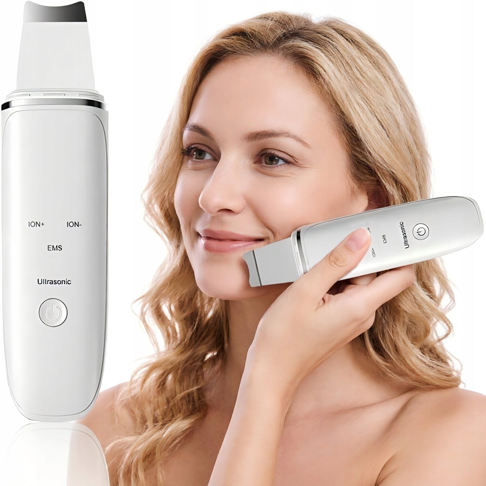 Electric Blackhead Remover, 4-in-1 Ultrasonic Skin Spatula Pore Cleaner