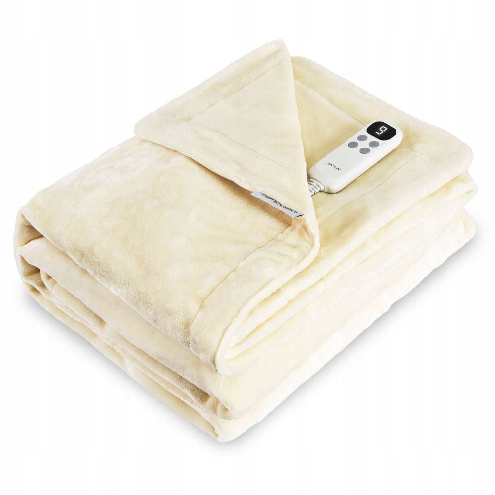 Electric Blanket Cecotec HeatConfort Calma (180 x 130 cm) 10 Levels Beige