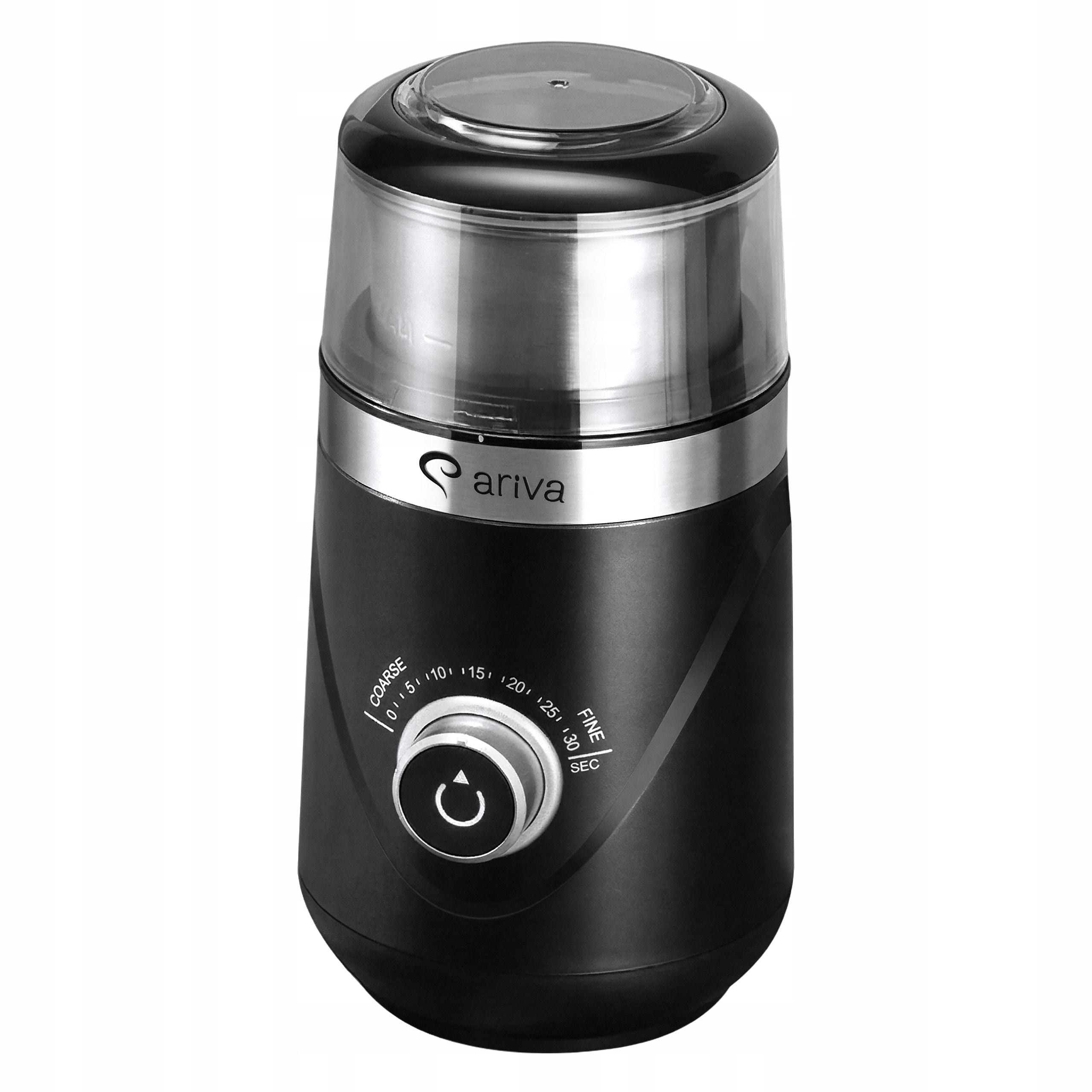 Electric Coffee Grinder Ariva Grinding Adjustment Steel Blades 150W Packaging status original