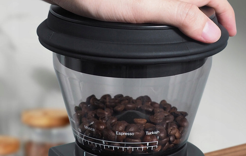 Electric Coffee Grinder HiBREW Incandescent 31 Degree 48mm For Espresso Dripa Manufacturer code G3-black