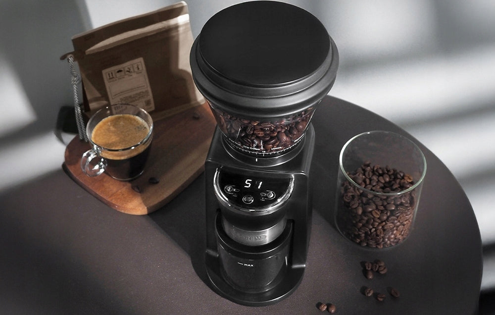 Electric Coffee Grinder HiBREW Incandescent 31 Degree 48mm For Espresso Dripa Packaging status original