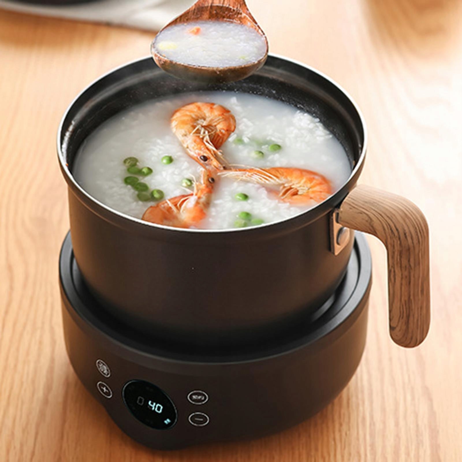 Electric Cooker 1.8L Capacity Nonstick 6 Cooking Modes Cookerware