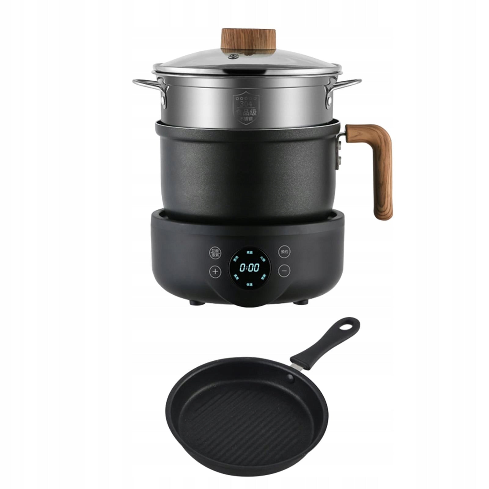 Electric Cooker 6 Cooking Modes Ramen Cooker Food Steamer Cooker Boiling EAN (GTIN) 0791770157420