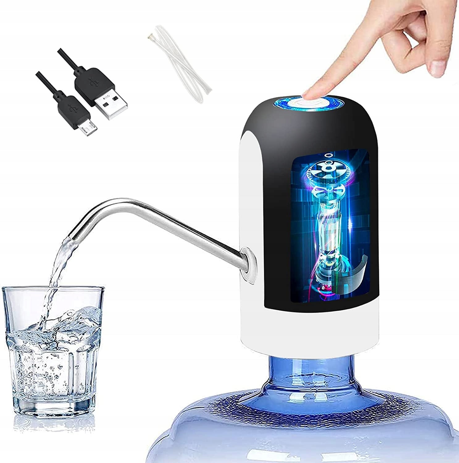 Electric Dispenser Water Pump Dispenser USB Rechargeable Battery