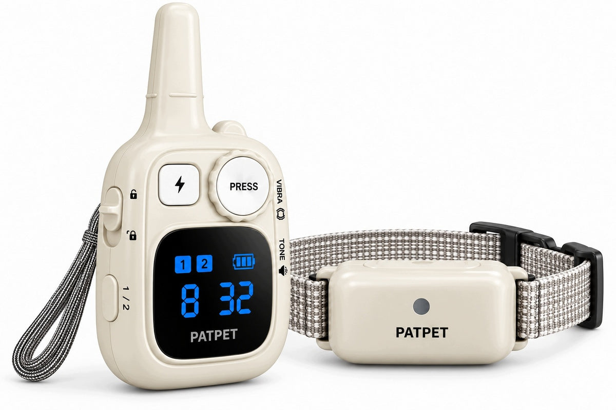Electric Dog Training Collar SOUND VIBRATION PULSE IPX7: 628PRO
