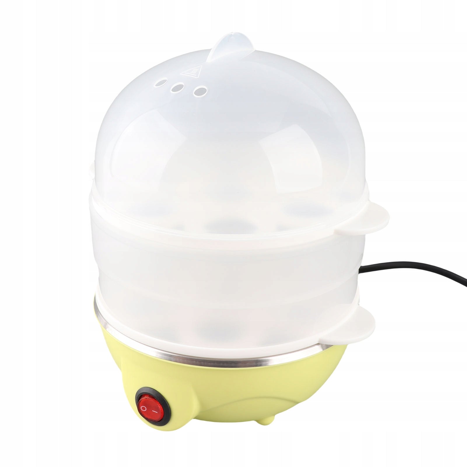 Electric Egg Cooker Capacity for 14 Eggs Double Layer Dominant color multicolor