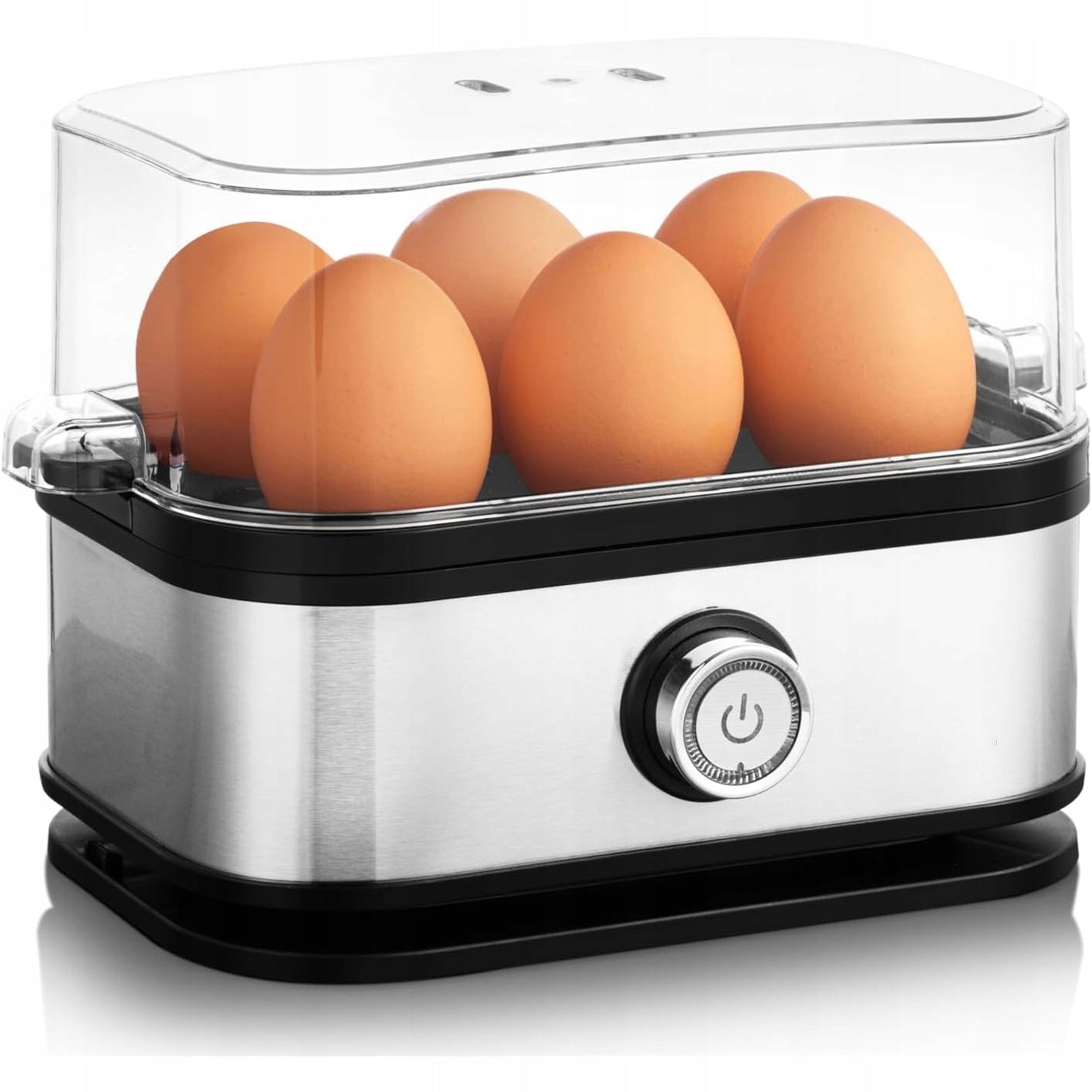Electric Egg Cooking Pot for 6 Eggs, Egg Cooker Packaging status original