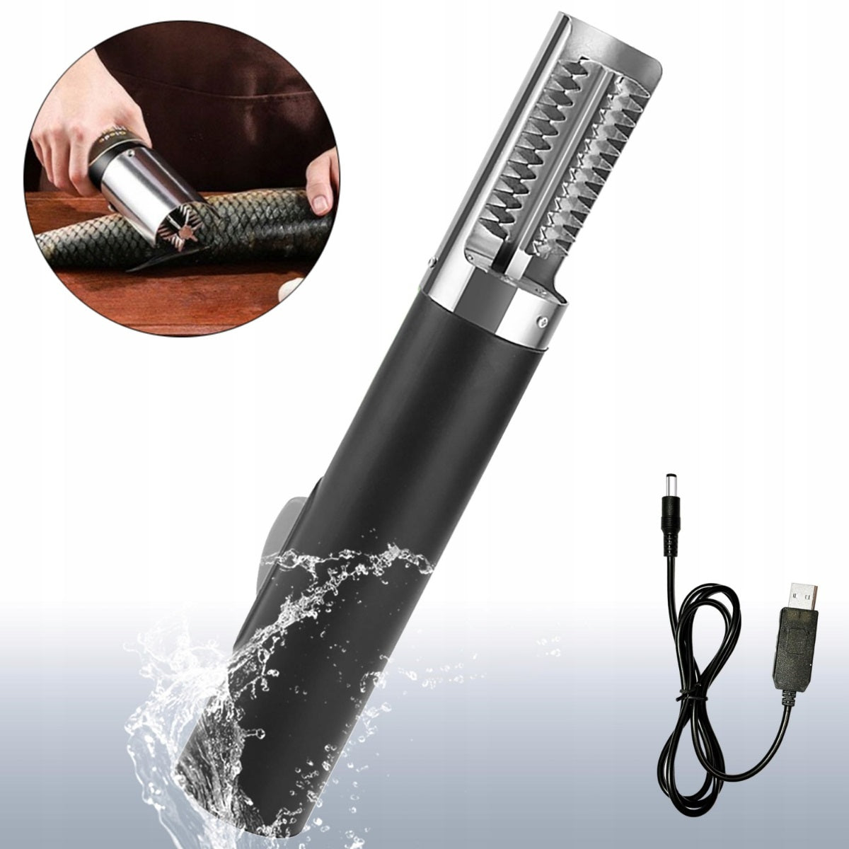 Electric Fish Shell Scraper 120W Scaler Grater Machine