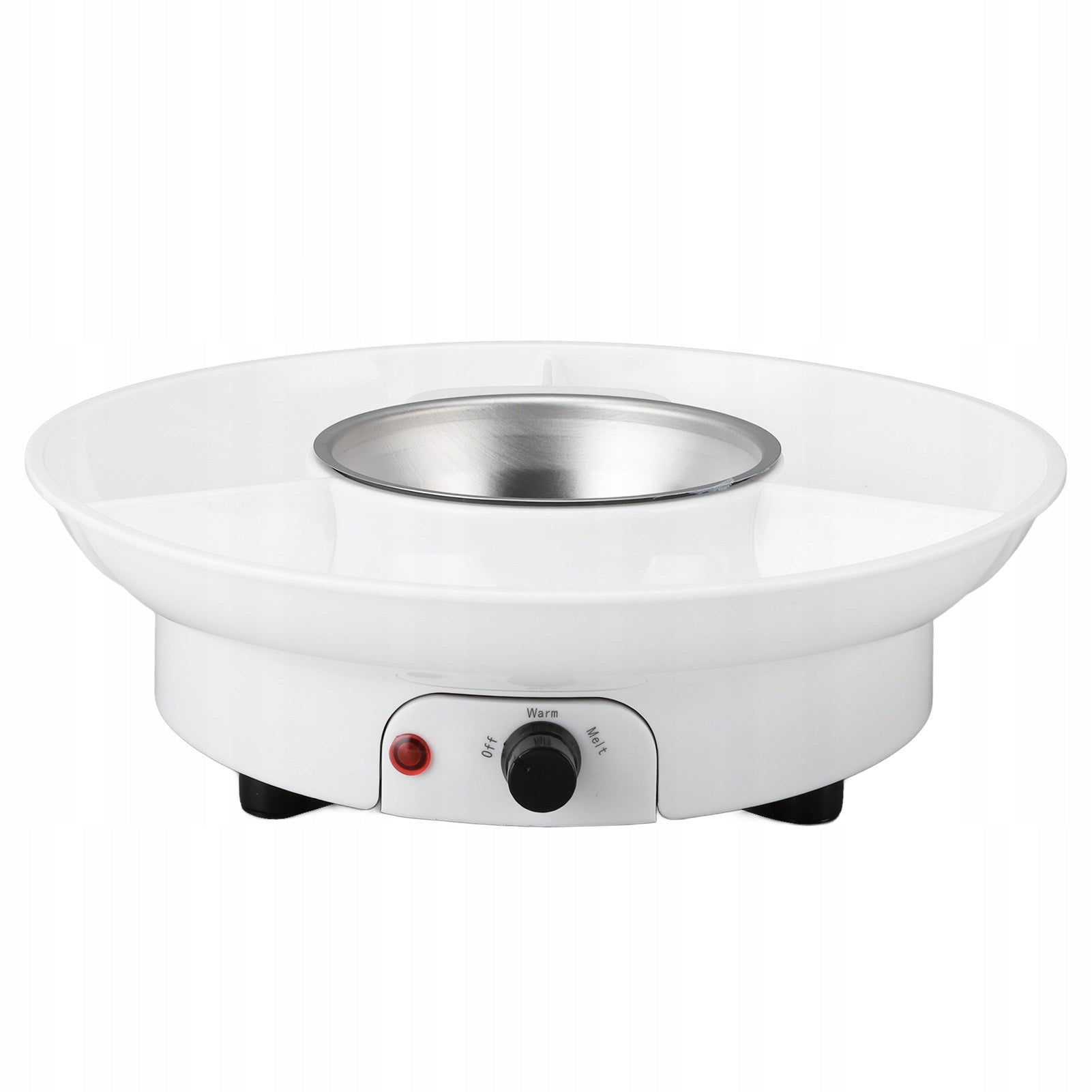 Electric Fondue Pot Set with 10 Forks 25W 2 Gears Q8 Brand no brand