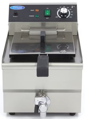 Electric Fryer Oil Fryer 13L with Tap MAXIMA 09365230 Packaging status original