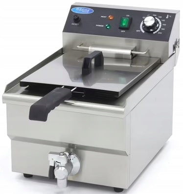 Electric Fryer Oil Fryer 13L with Tap MAXIMA 09365230