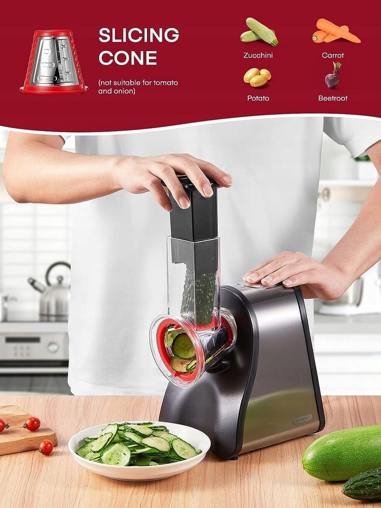 Electric Grater SLICER 200 W – vegetable shredder, fruit, nuts Brand no brand