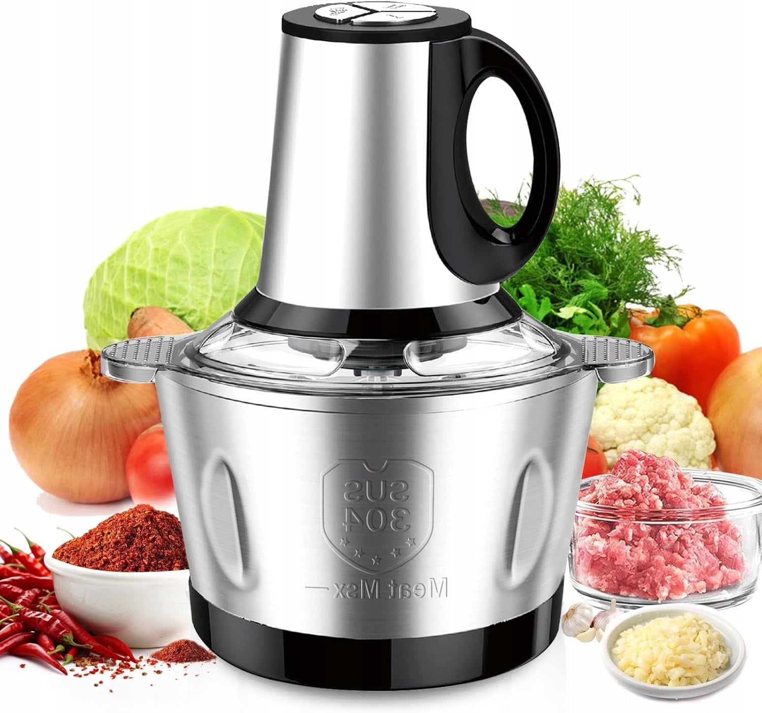 Electric Grinding Machine 5l, Food Incisor for Meat and Vegetables Manufacturer code 6974063051429