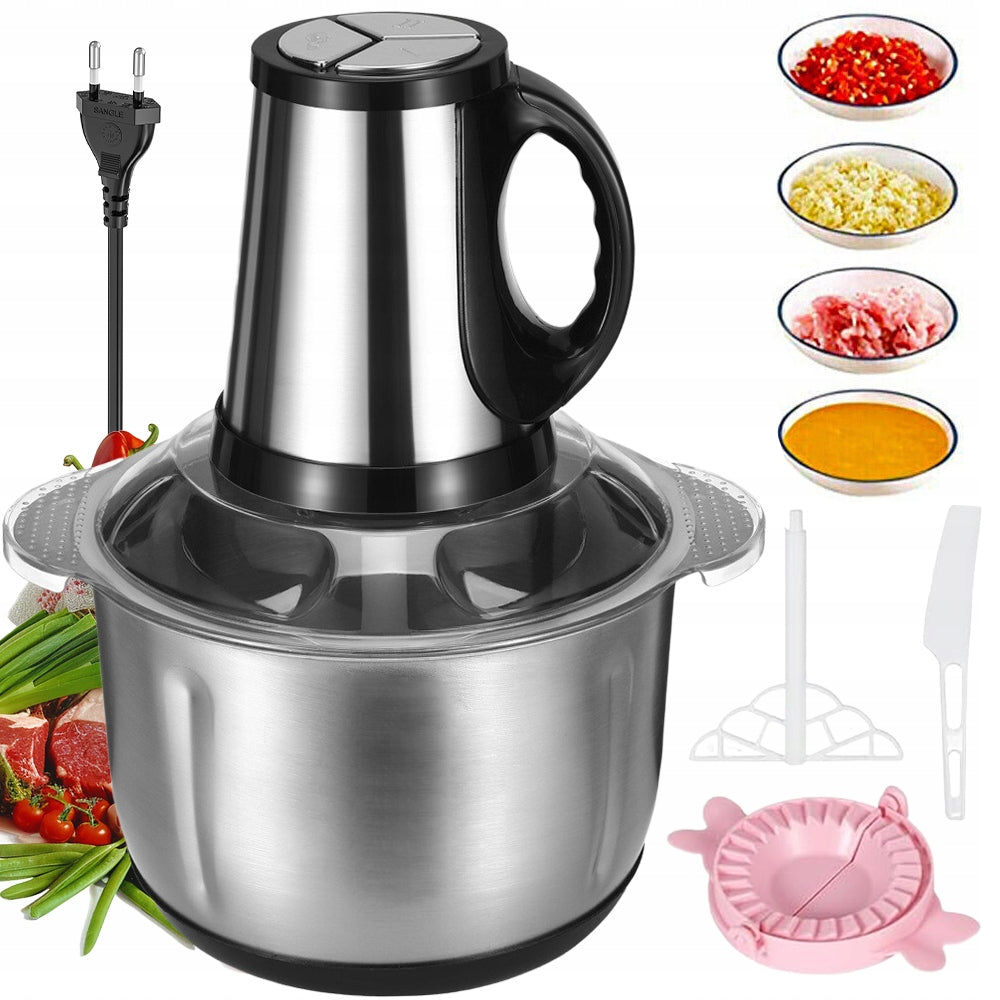 Electric Grinding Machine 5l, Food Incisor for Meat and Vegetables