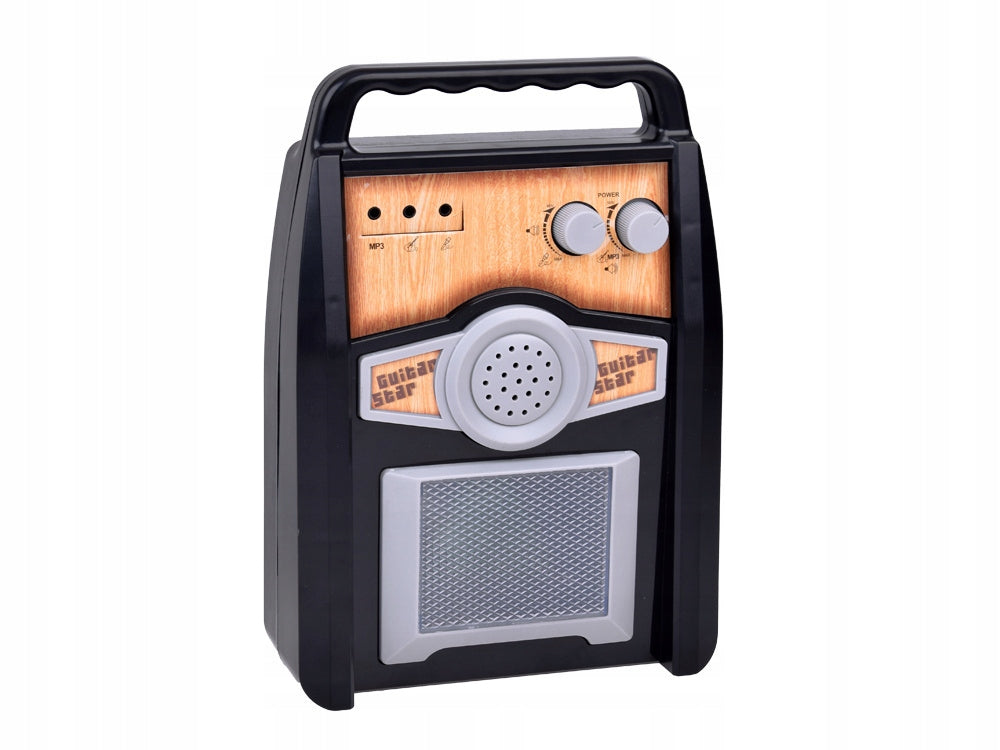 Electric Guitar with Microphone and Amplifier for Children Karaoke IN0171 Brand Jokomisiada
