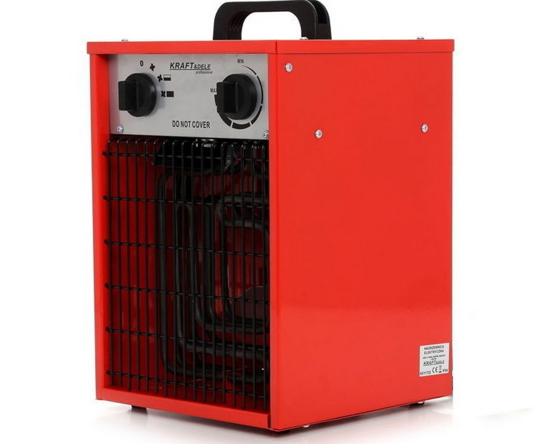 Electric HEATER FARELKA KRAFT 3,5 kW 3 Power Ranges STEEL Housing Manufacturer code KD11721
