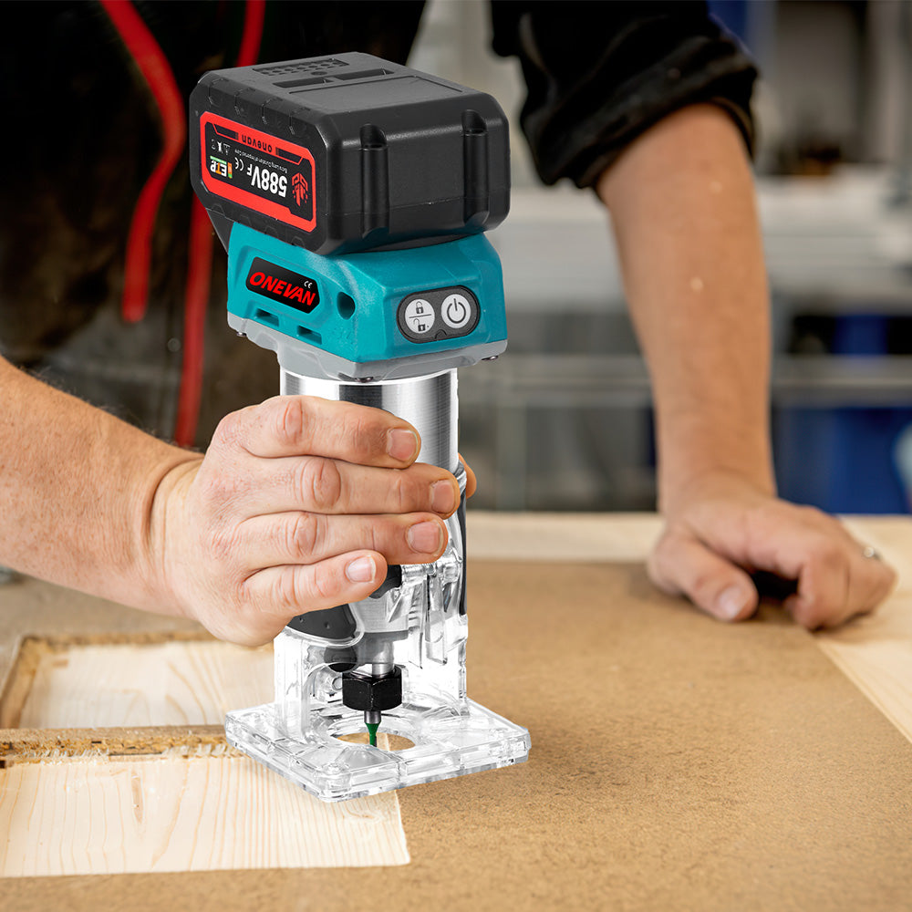 Electric Hand Trimmer Edge milling machine top spindle Wood Router Milling machine type plunge