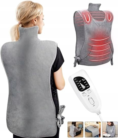 Electric Heating Back Vest Back Neck 138x42cm 120W