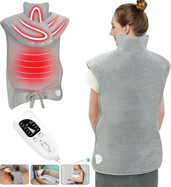 Electric Heating Pillow for Back Neck Nalezuns 60x100cm Mat Collar
