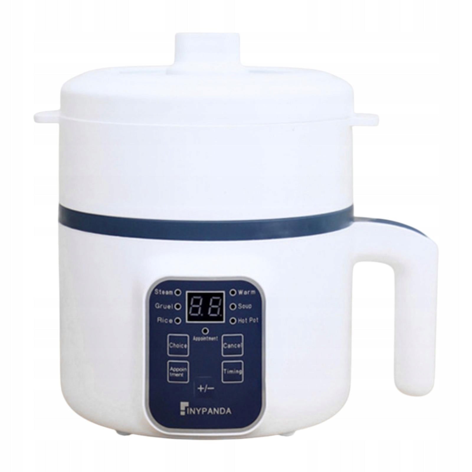 Electric Hot Cooking Easy to Use Multifunctional Sturdy Pot with Steamer