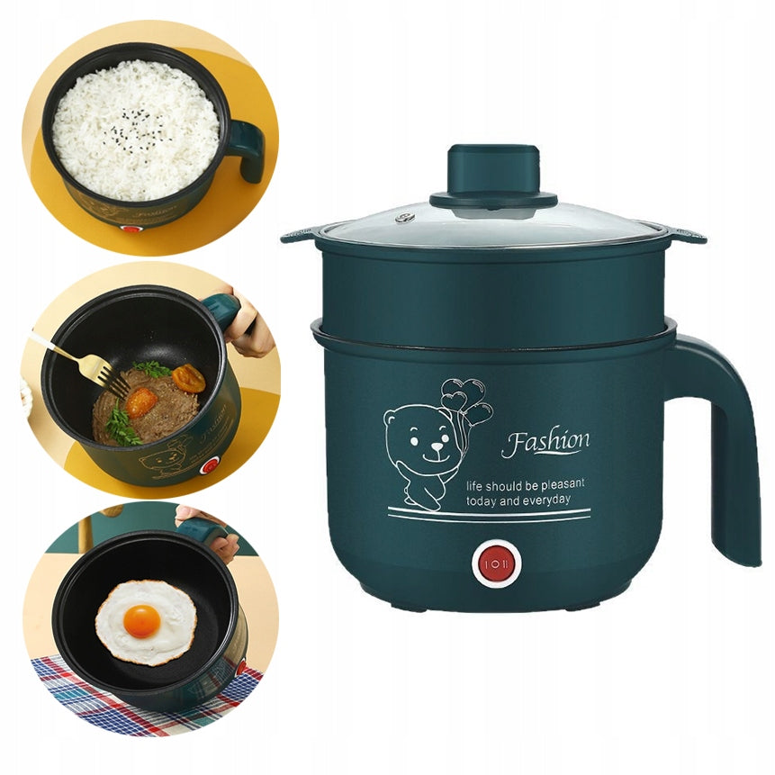 Electric Hot Cooking Pot Portable Multifunctional