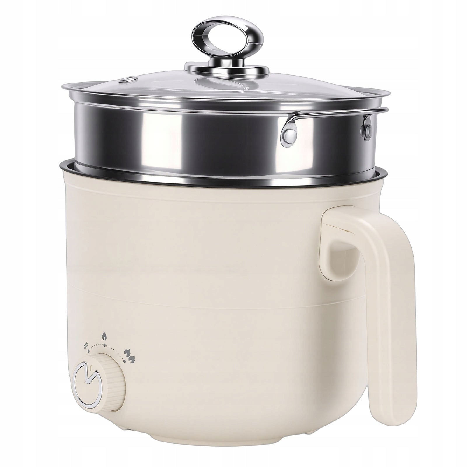 Electric Hot Pot with Steaming Basket Portable RN Brand no brand