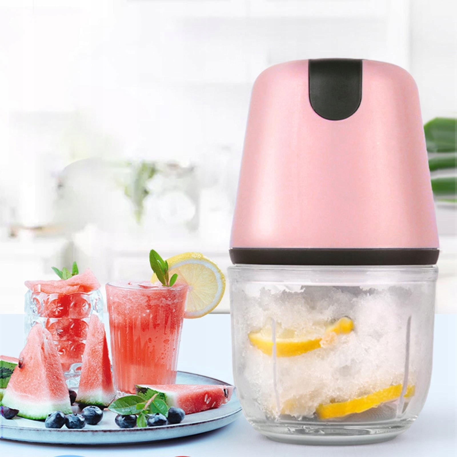 Electric Ice Crusher Shredding Machine Tabletop Snow Cone Maker for Pink Dominant color other