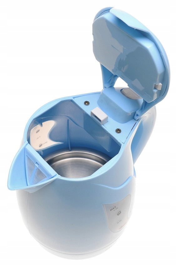 Electric KETTLE Wireless Small 1L 900W Blue 123 Brand no brand