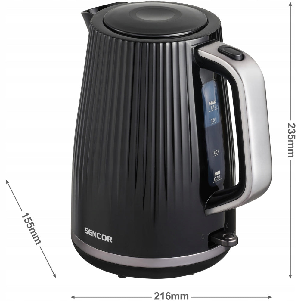 Electric Kettle 1,7L Wireless Sencor 7519BK 2200W Indicator black Manufacturer code 41023433