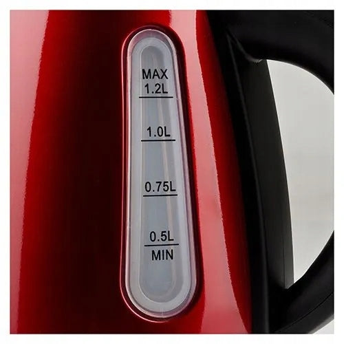 Electric Kettle Girmi BL32 1,2L 1630W Metal Red INOX BL3202 Manufacturer code BL3202