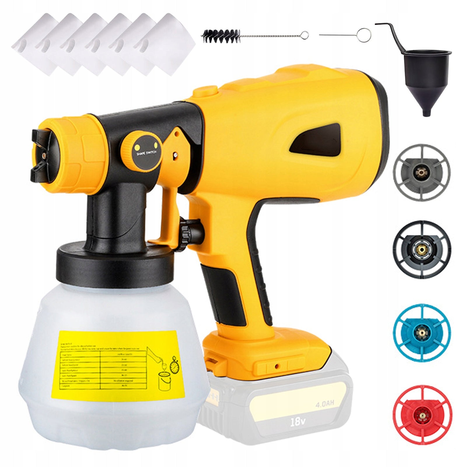 Electric Lithium Battery Spray Tool Packaging status original