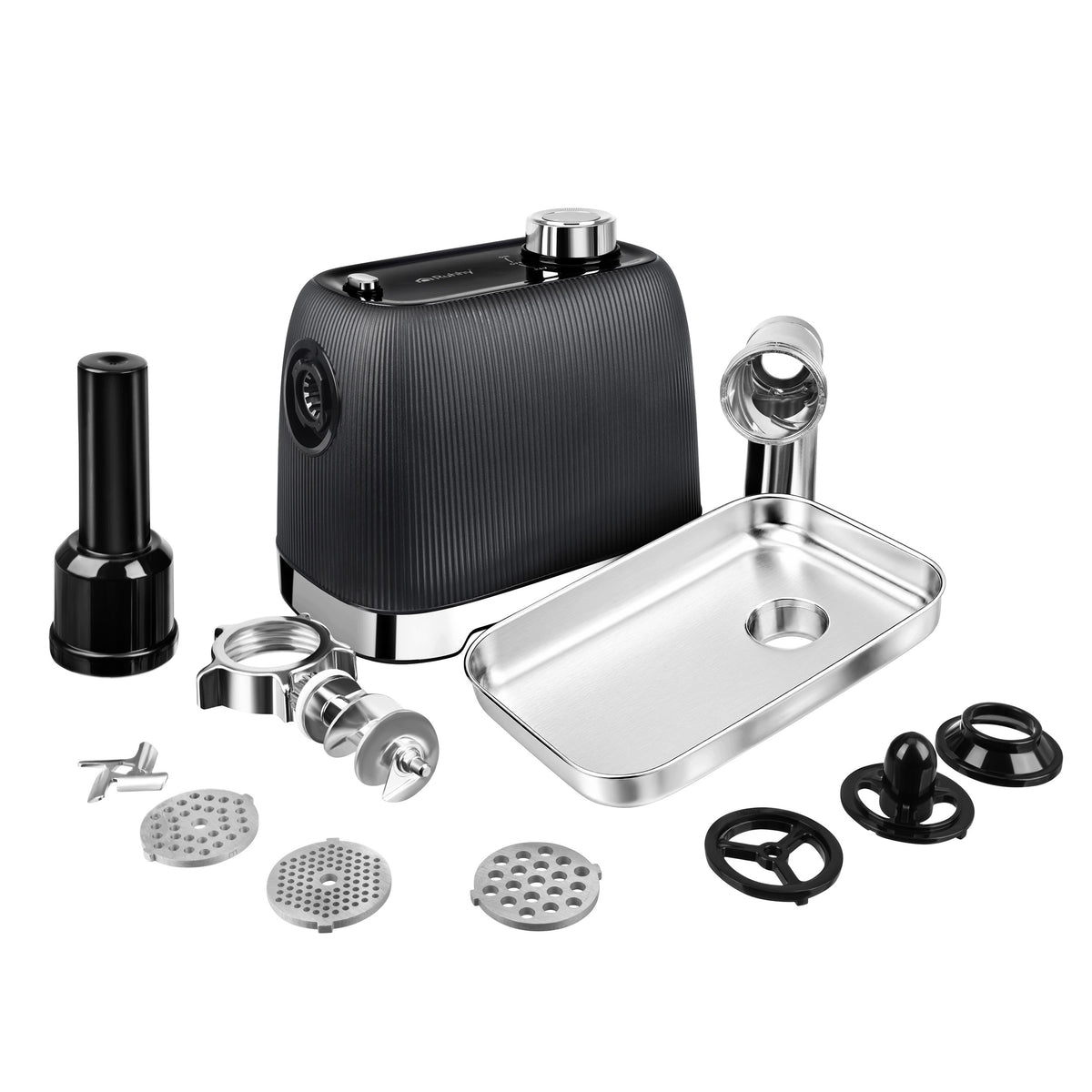 Electric Meat Grinder Ruhhy 2400W Reverse 3 Steel Strainers