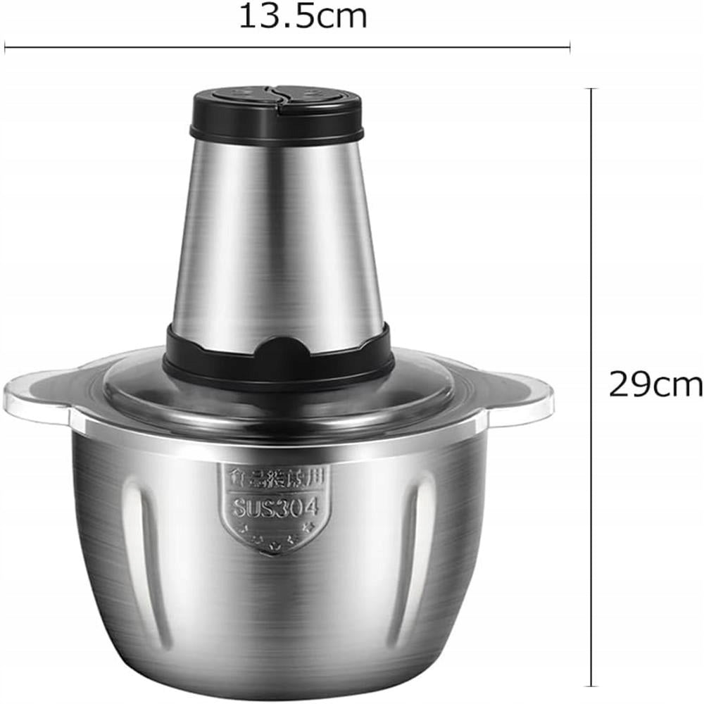 Electric Meat Shredder 2L with Container and Blade S 4D Steel Product weight with unit packaging 2 kg