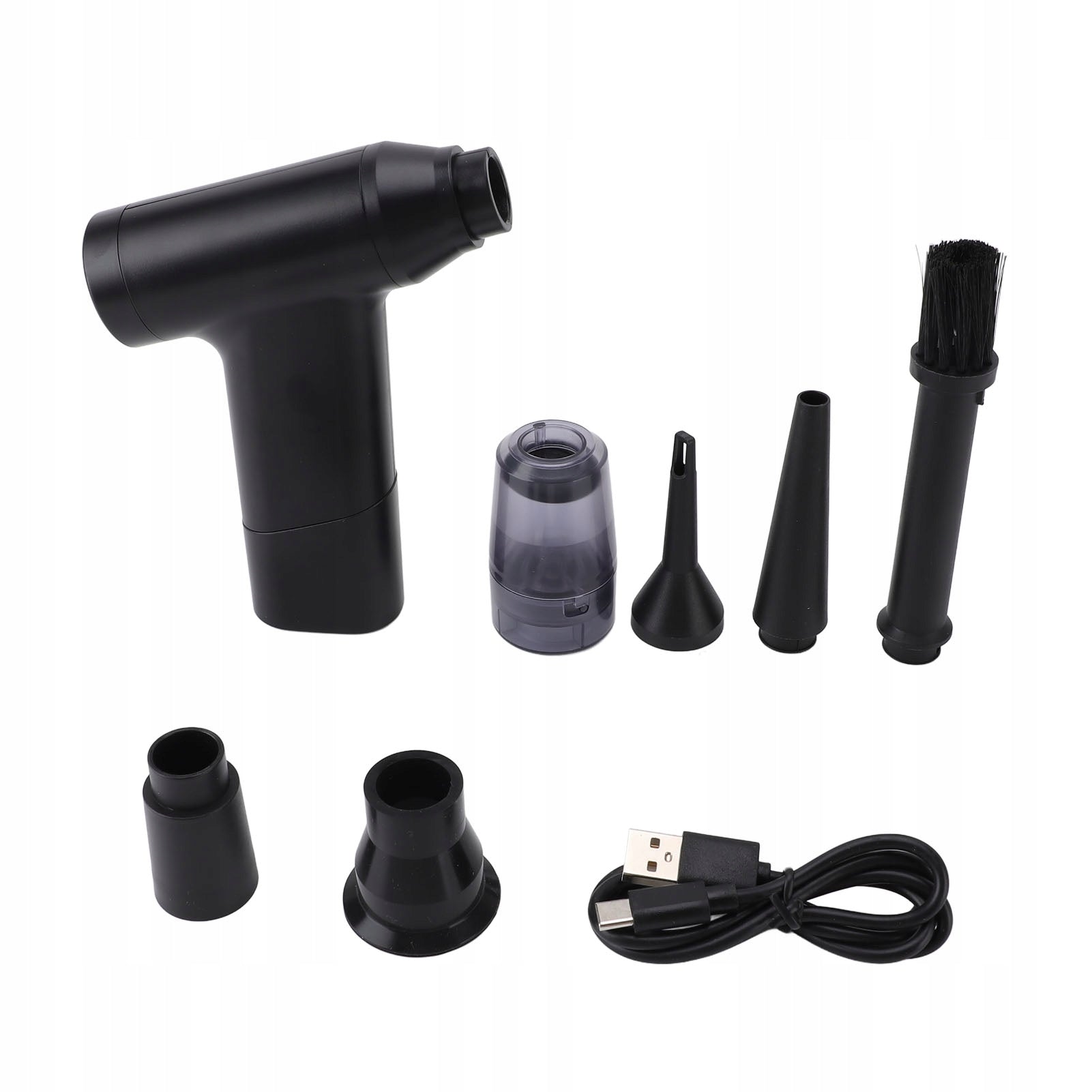 Electric Multifunction Vacuum Cleaner, Efficient, 6 Connectors, Compressed, MD Brand no brand