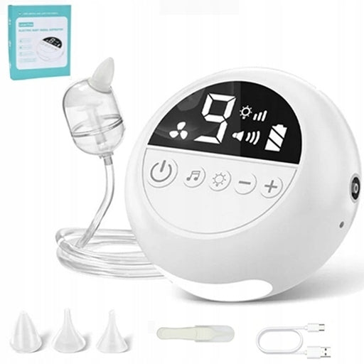 Electric Nasal Aspirator for Babies Quiet3Ends,with Music,9ssania