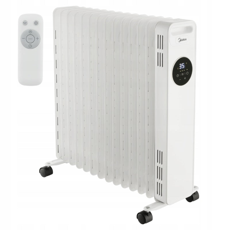 Electric Oil Heater 2500W with Thermostat Oiler Midea NY2513-22MR