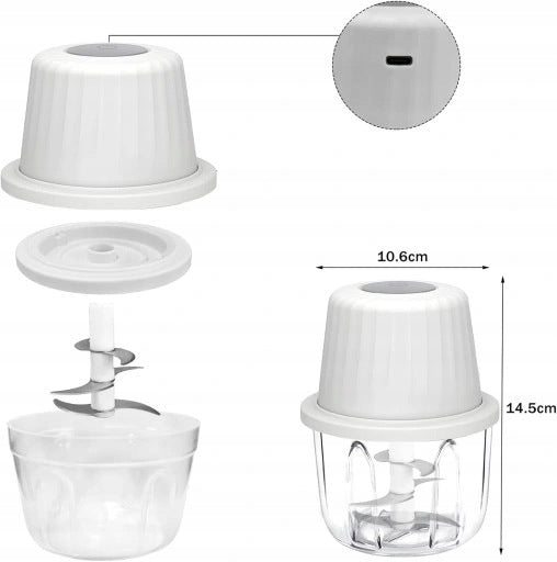 Electric Onion Slicer,Vegetable Shredder, Multifunctional400 ML Brand no brand